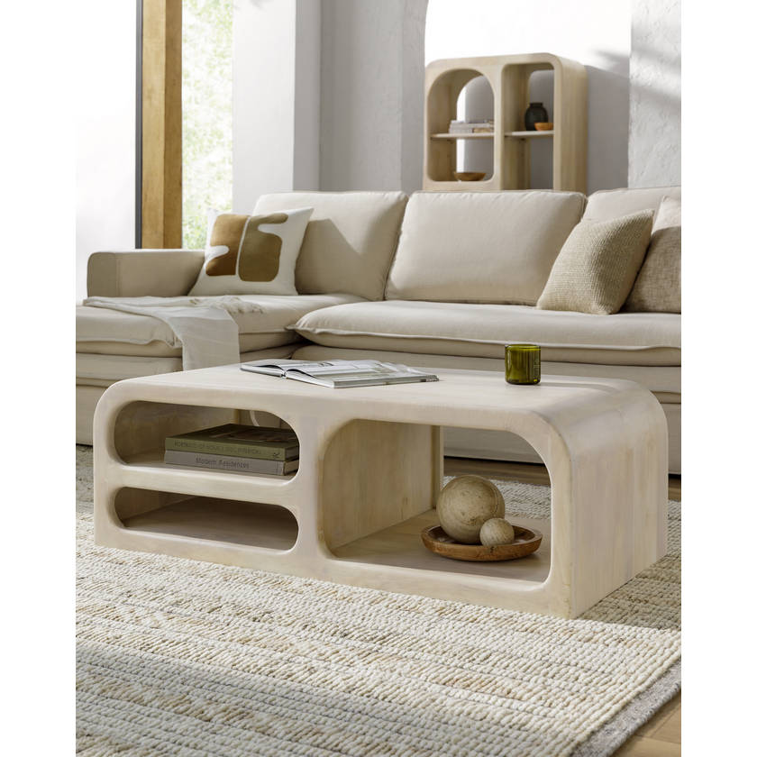 Ellise Ivory Coffee Table-1