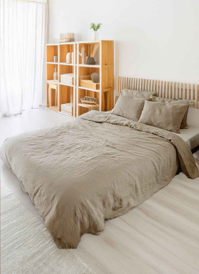Pure Linen Duvet Cover Sets-13