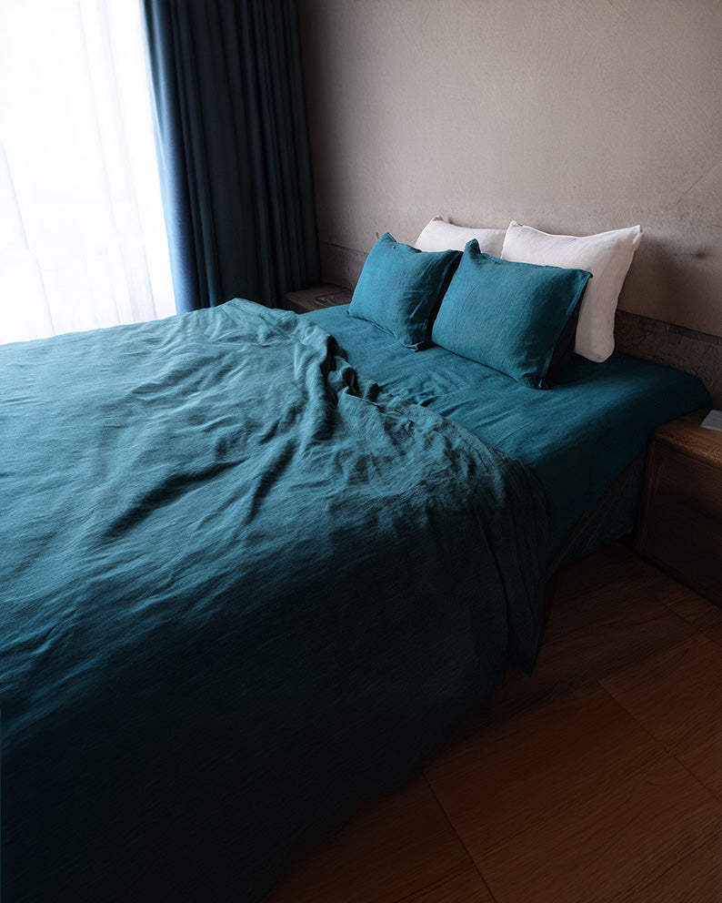 Pure Linen Duvet Cover Sets-8