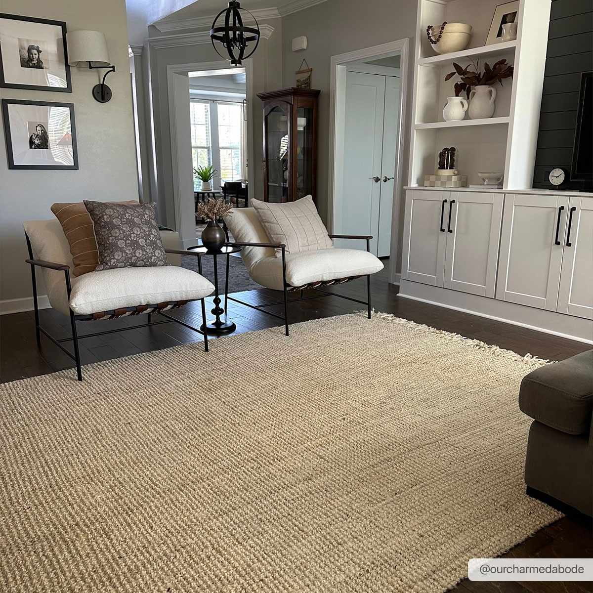 Senneterre Bleached Jute Rug-7