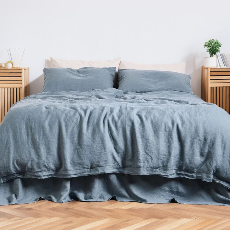 Pure Linen Duvet Cover Sets-23