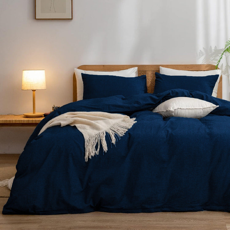 Luxury Microfiber 4-Piece Bedding Sets - Fitted Sheet Included