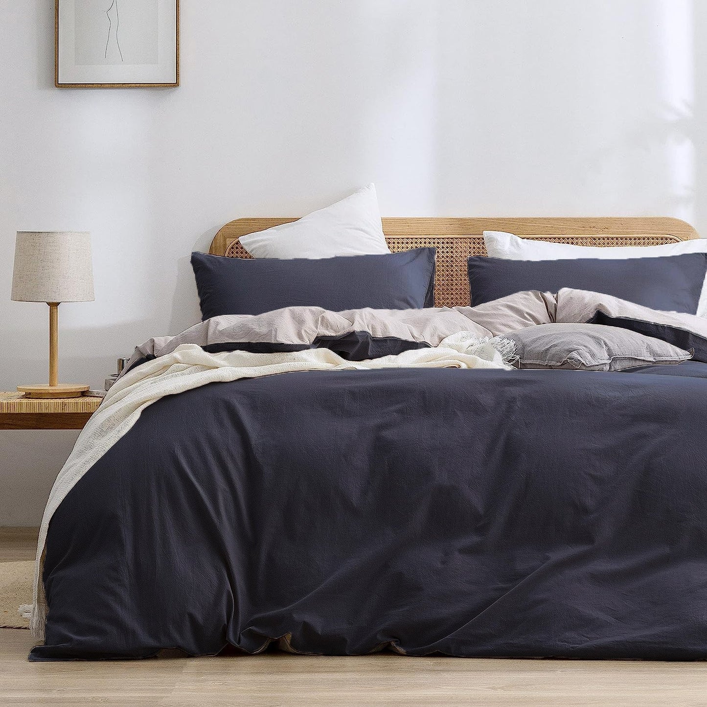 Luxury Microfiber 4-Piece Bedding Sets - Fitted Sheet Included