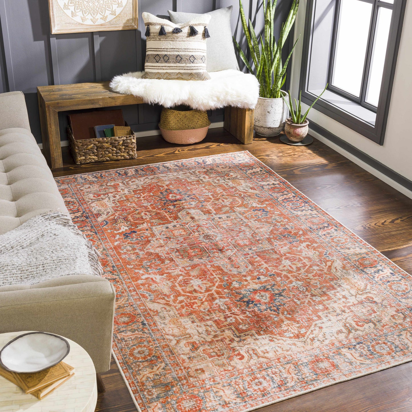 Cagayancillo Washable Area Rug-2